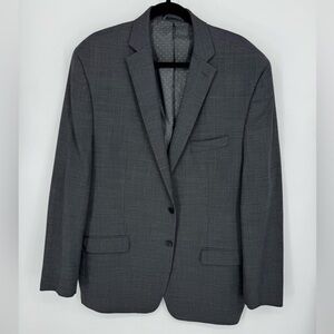 Collection By Michael Strahan Grey Suit Jacket 48Long & Pant 40Waist & 32Length